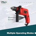 Hillgrove HGCM1360 700W 13mm Power Drill Machine with 9 Drill Bits & 8-Inch Adjustable Wrench image-6