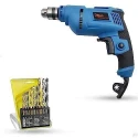 Hillgrove HGCM1177 500W 10mm Power Drill Machine with 9 Drill Bits image-6
