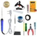Hillgrove HGCM418M1 25W Flat Tip Soldering Tool Kits with Digital Multimeter & 2-in-1 Screwdriver image-1