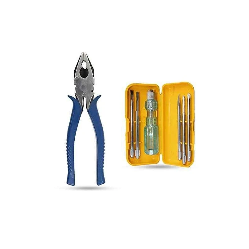 Hillgrove HGCM889 8-Inch Combination Plier with 5-in-1 Screwdriver Combo image-5