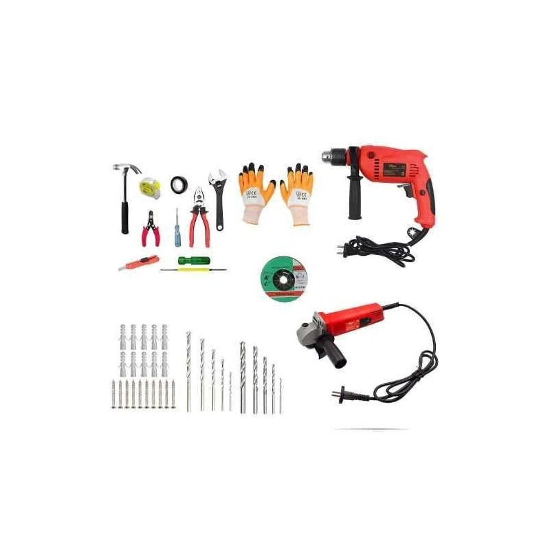 Hillgrove HGCM234M1 16-Piece Power Tools Kits image-2