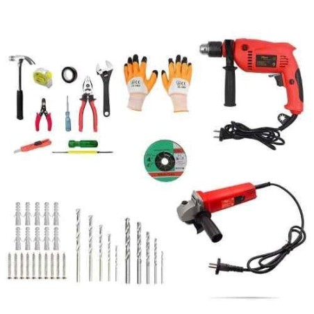 Hillgrove HGCM234M1 16-Piece Power Tools Kits image-2