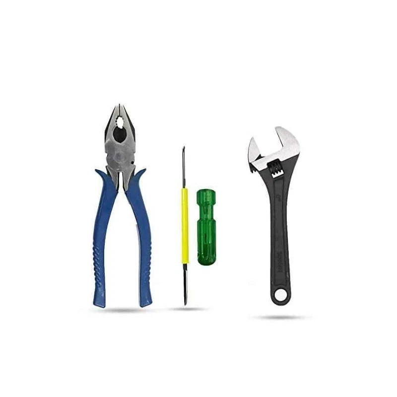 Hillgrove HGCM897 8-Inch Multipurpose Combination Plier with Adjustable Wrench & 2-in-1 Screwdriver image-4