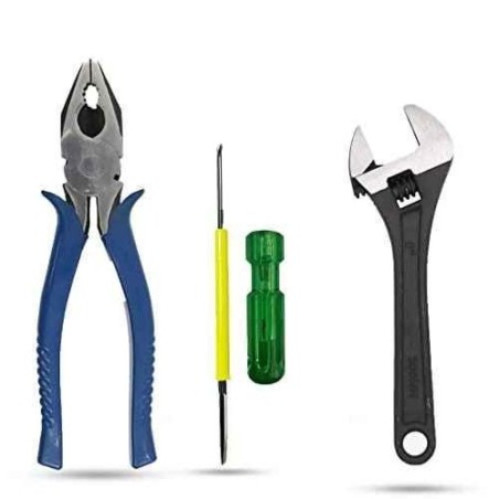 Hillgrove HGCM897 8-Inch Multipurpose Combination Plier with Adjustable Wrench & 2-in-1 Screwdriver image-4