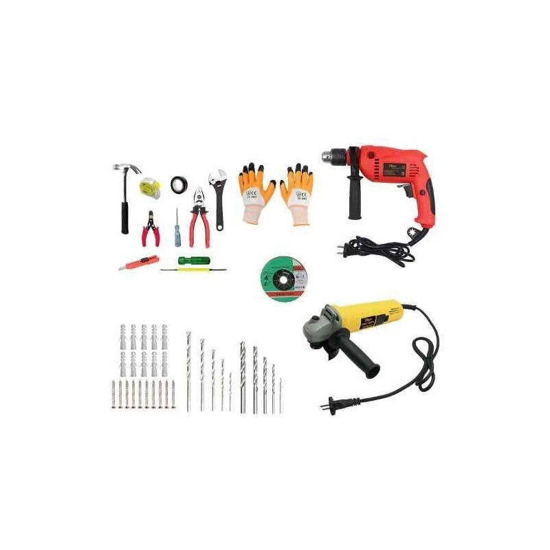 Hillgrove HGCM230M1 16-Piece Power Tools Kits image-1