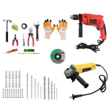 Hillgrove HGCM230M1 16-Piece Power Tools Kits image-1