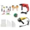 Hillgrove HGCM230M1 16-Piece Power Tools Kits