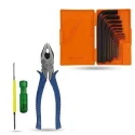 Hillgrove HGCM883 9-Piece Hex Allen Key Set with 2-in-1 Screwdriver & 8-Inch Combination Plier image-1