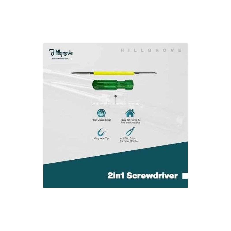 Hillgrove HGCM883 9-Piece Hex Allen Key Set with 2-in-1 Screwdriver & 8-Inch Combination Plier image-4