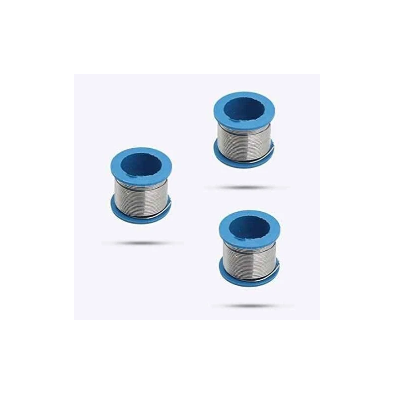 Hillgrove HGACC12M1 25W 45g 22 SWG Tin Lead Alloy Soldering Wire Roll image-1