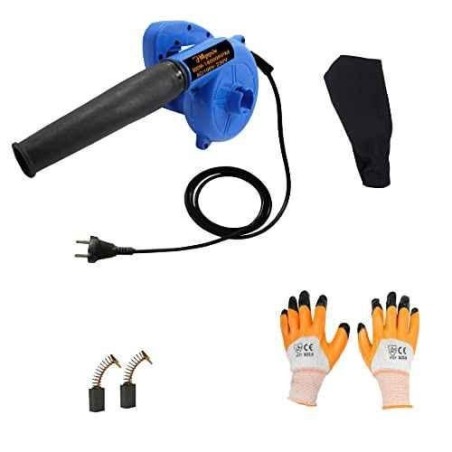 Hillgrove HGCM21M1 800W Electric Air Blower & Suction Dust Cleaner with Carbon Brushes & Gloves image-1