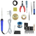 Hillgrove HGCM127 25W Electronic 13-in-1 Mobile Soldering Iron Equipment Tool Kits image-1
