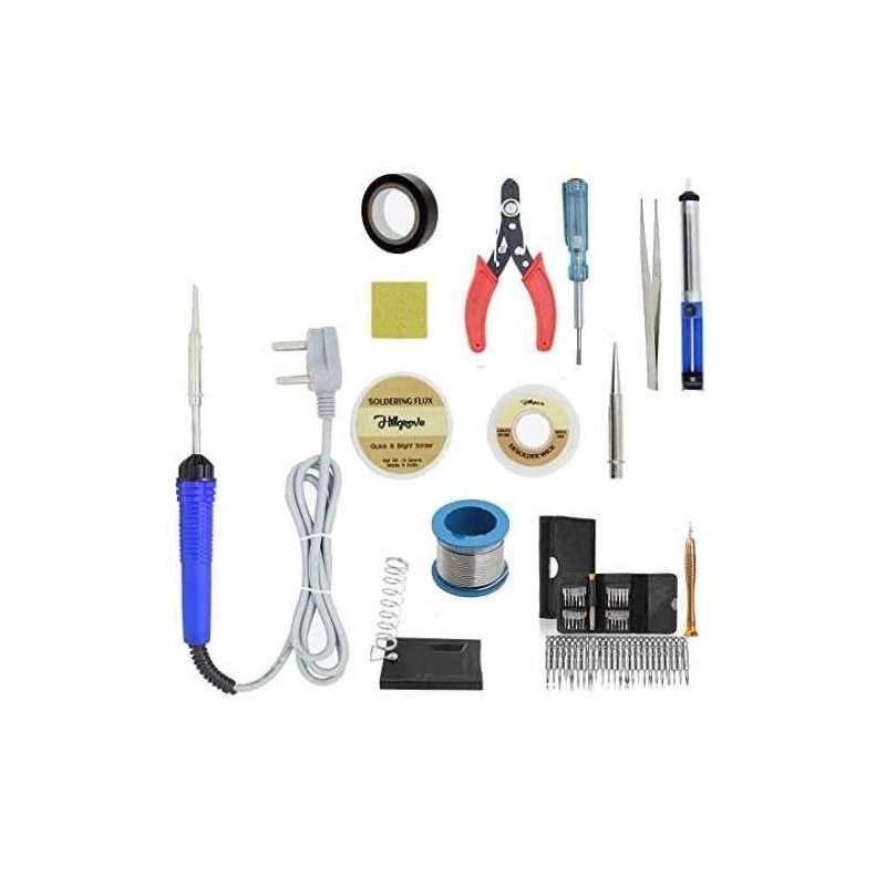 Hillgrove HGCM127 25W Electronic 13-in-1 Mobile Soldering Iron Equipment Tool Kits image-1
