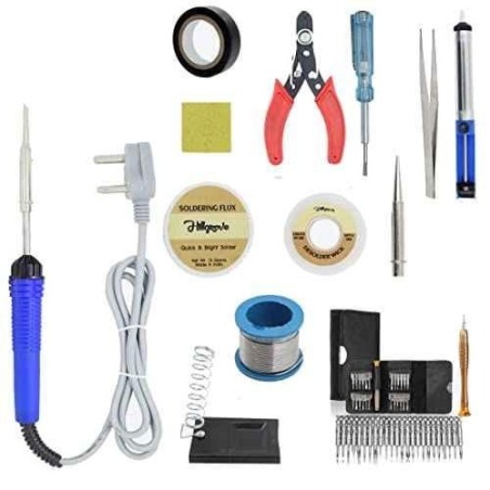 Hillgrove HGCM127 25W Electronic 13-in-1 Mobile Soldering Iron Equipment Tool Kits image-1