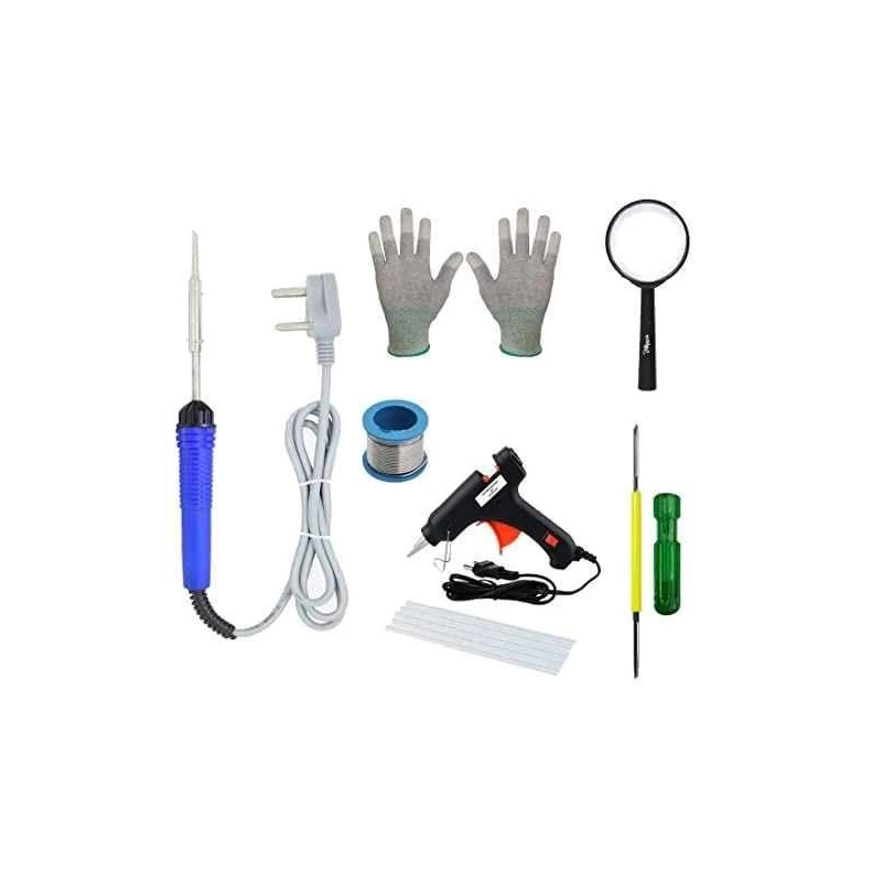 Hillgrove HGCM114 25W Electric 7-in-1 Mobile Soldering Equipment Tool Kits image-1