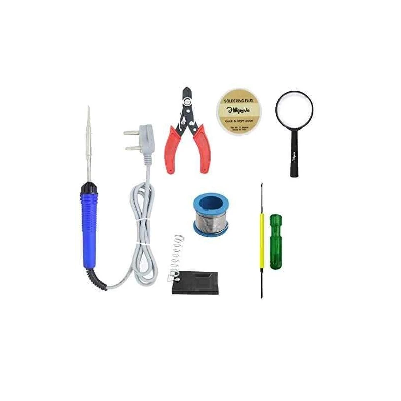 Hillgrove HGCM103 25W Electronic 7-in-1 Mobile Soldering Iron Equipment Tool Kits image-1