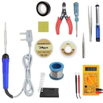 Hillgrove HGCM120 25W Electronic 13-in-1 Mobile Soldering Iron Equipment Tool Kits image-1