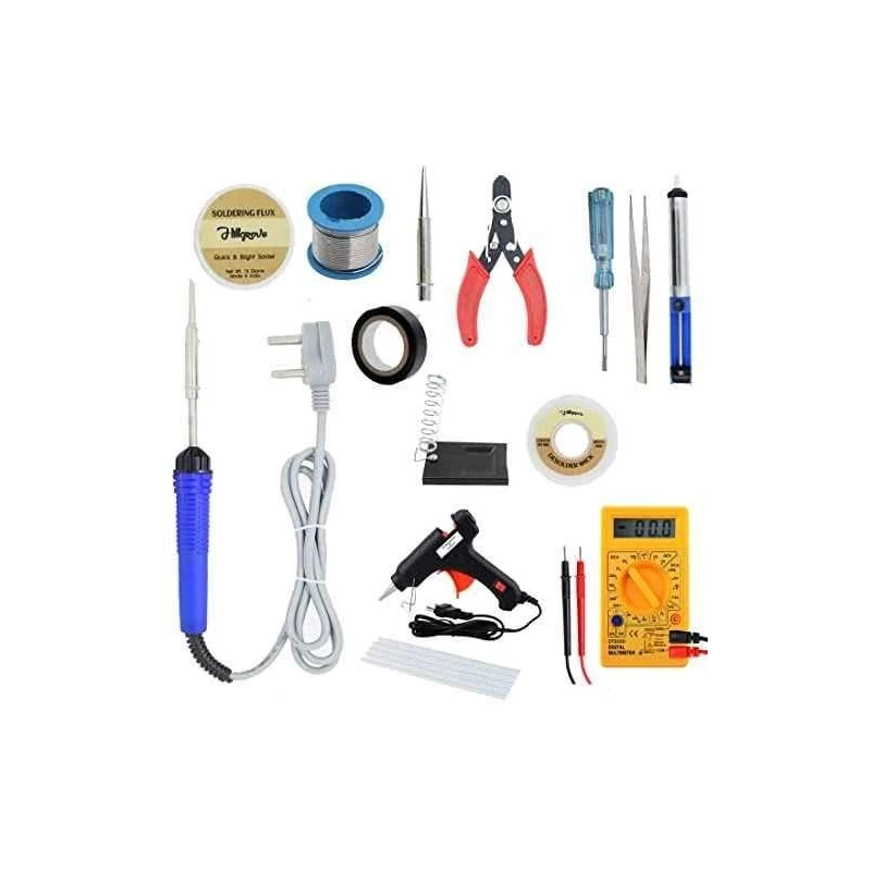 Hillgrove HGCM123 25W Electric 14-in-1 Mobile Soldering Equipment Tool Kits image-1