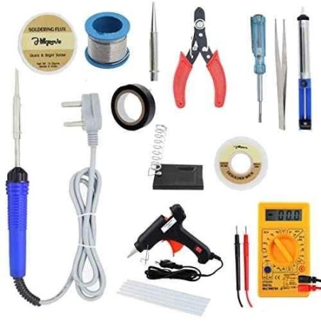 Hillgrove HGCM123 25W Electric 14-in-1 Mobile Soldering Equipment Tool Kits image-1