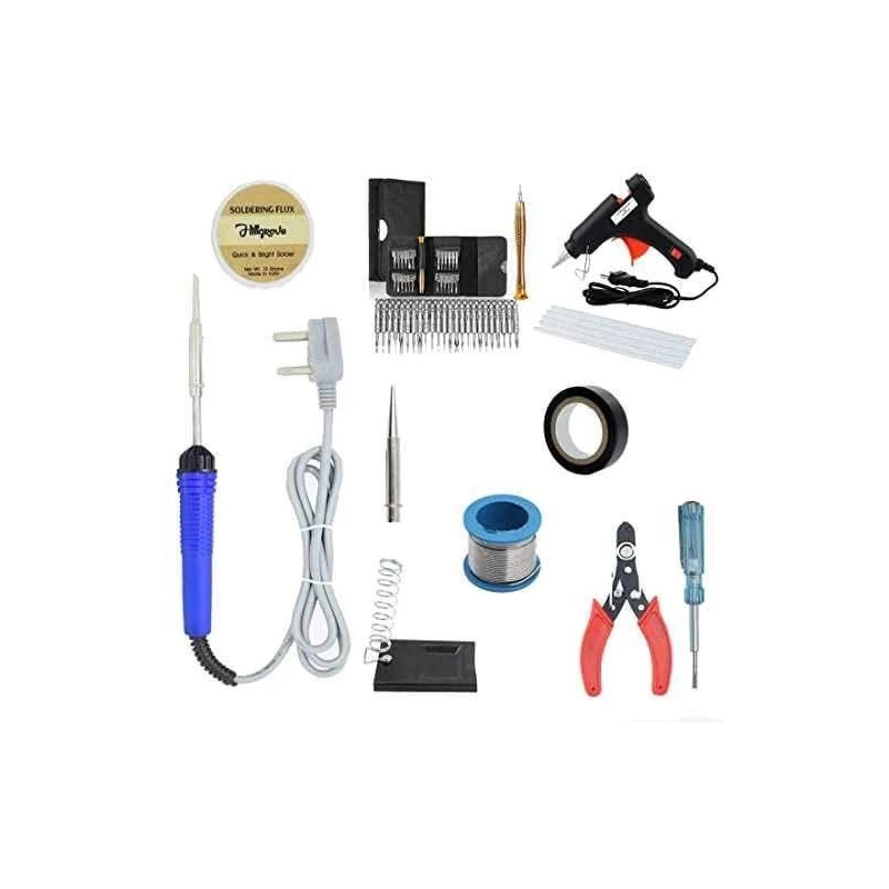 Hillgrove HGCM129 25W Electric 11-in-1 Mobile Soldering Equipment Tool Kits image-1