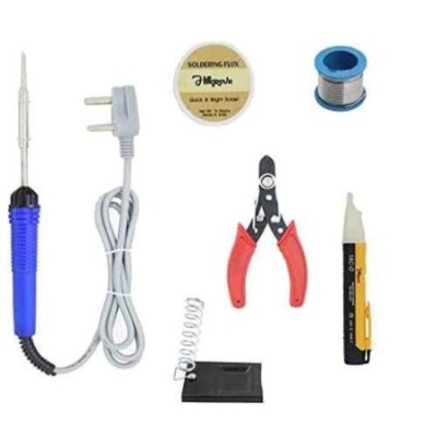 Hillgrove HGCM131 25W Electronic 6-in-1 Mobile Soldering Iron Equipment Tool Kits image-1