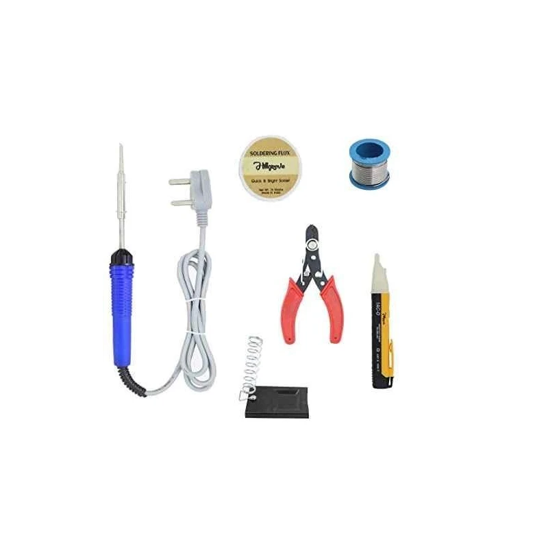 Hillgrove HGCM131 25W Electronic 6-in-1 Mobile Soldering Iron Equipment Tool Kits image-1