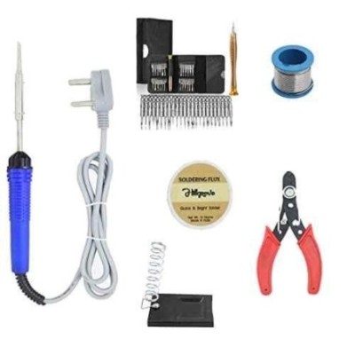 Hillgrove HGCM124 25W Electronic 6-in-1 Mobile Soldering Iron Equipment Tool Kits image-1