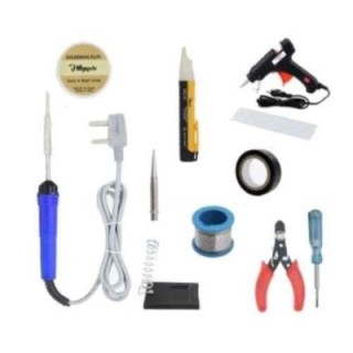 Hillgrove HGCM136 25W Electric 11-in-1 Mobile Soldering Equipment Tool Kits image-1