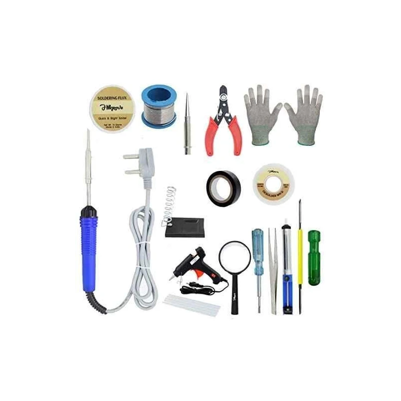 Hillgrove HGCM116 25W Electric 16-in-1 Mobile Soldering Equipment Tool Kits image-1