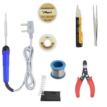 Hillgrove HGCM132 25W Electronic 8-in-1 Mobile Soldering Iron Equipment Tool Kits image-1