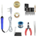 Hillgrove HGCM125 25W Electronic 8-in-1 Mobile Soldering Iron Equipment Tool Kits image-1