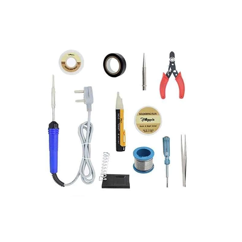 Hillgrove HGCM133 25W Electronic 11-in-1 Mobile Soldering Iron Equipment Tool Kits image-1