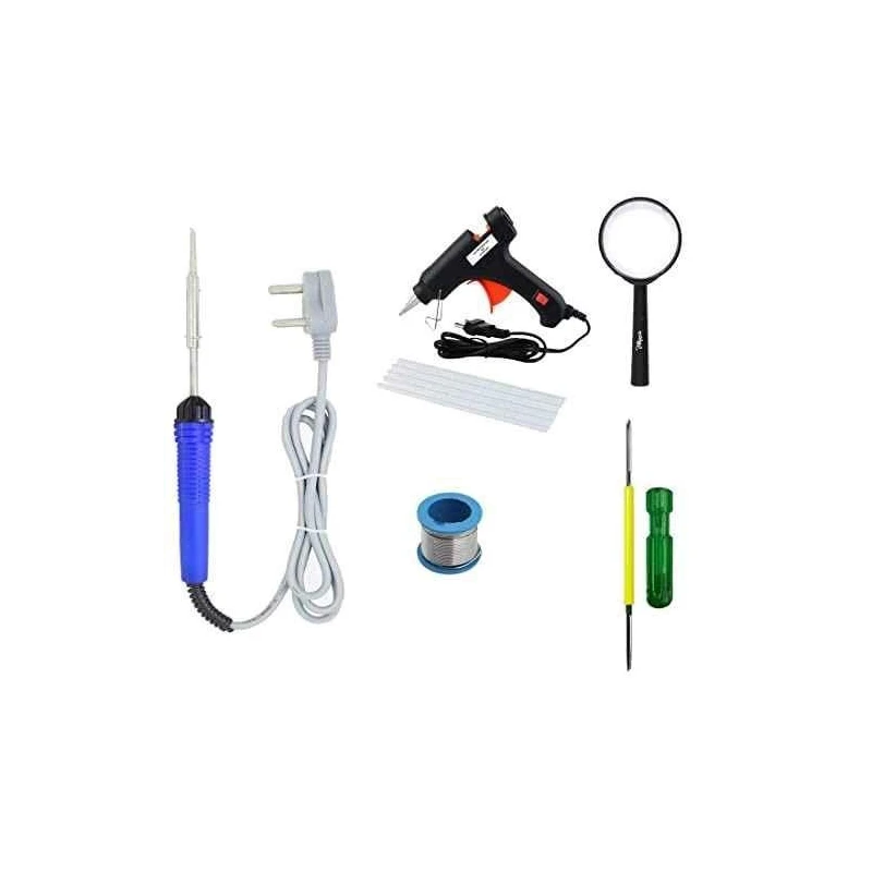 Hillgrove HGCM107 25W Electric 6-in-1 Mobile Soldering Equipment Tool Kits image-1