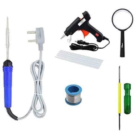 Hillgrove HGCM107 25W Electric 6-in-1 Mobile Soldering Equipment Tool Kits image-1