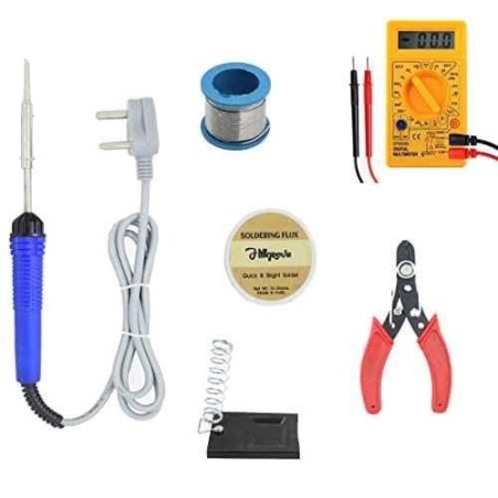 Hillgrove HGCM117 25W Electronic 6-in-1 Mobile Soldering Iron Equipment Tool Kits image-1