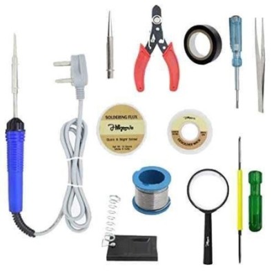 Hillgrove HGCM105 25W Electronic 12-in-1 Mobile Soldering Iron Equipment Tool Kits image-1