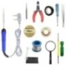 Hillgrove HGCM105 25W Electronic 12-in-1 Mobile Soldering Iron Equipment Tool Kits