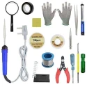 Hillgrove HGCM113 25W Electronic 15-in-1 Mobile Soldering and Desoldering Equipment Tool Kits image-1