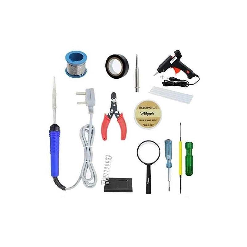 Hillgrove HGCM108 25W Electric 12-in-1 Mobile Soldering Equipment Tool Kits image-1