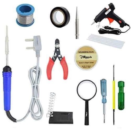 Hillgrove HGCM108 25W Electric 12-in-1 Mobile Soldering Equipment Tool Kits image-1