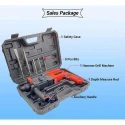 Hillgrove HG0086 1200W 26mm Red Hammer Drill Machine with 4 Bits image-2