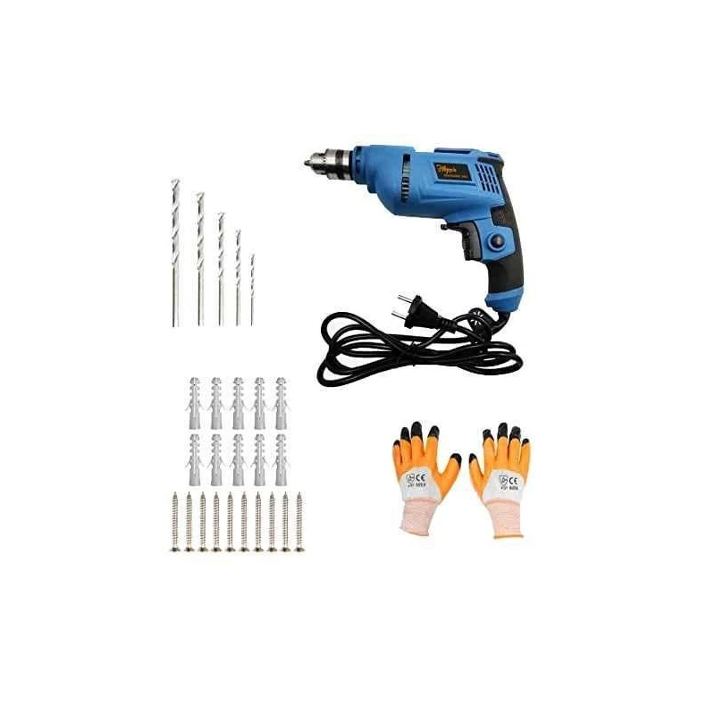 Hillgrove HGCM080 500W 2800rpm 10mm Drill Machine Set image-1