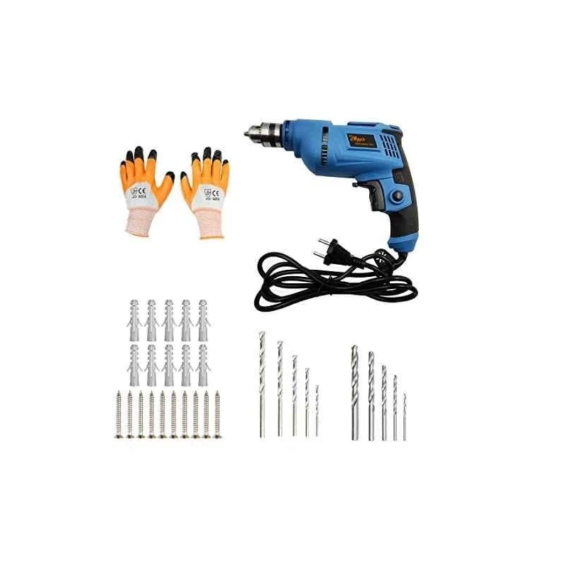 Hillgrove HGCM153 500W 2800rpm 10mm Drill Bit Machine Set image-1