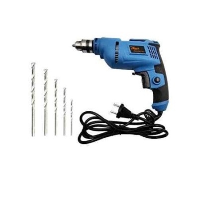Hillgrove HGPD2M3 500W 10-Inch Drill Machine with 5 Drill Bit Set image-1