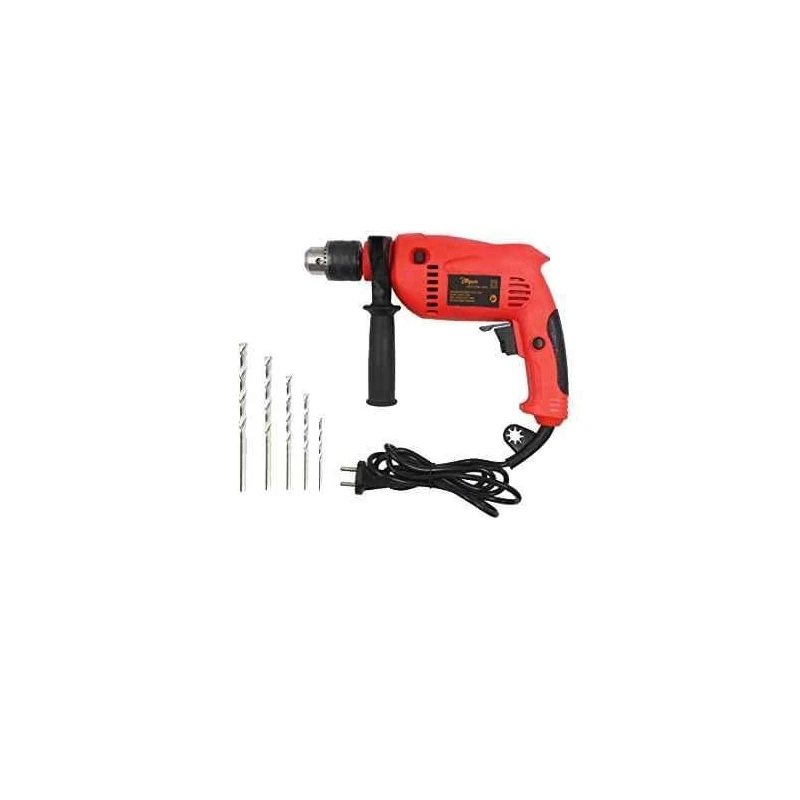 Hillgrove HGPD1M1 700W 13mm Drill Machine with 5 Drill Bit Set image-1
