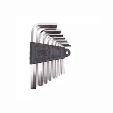 Hillgrove HGCM480M1 Steel Allen Key Set image-1