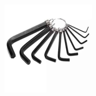 Hillgrove HGCM563M3 Steel Allen Key Set image-1