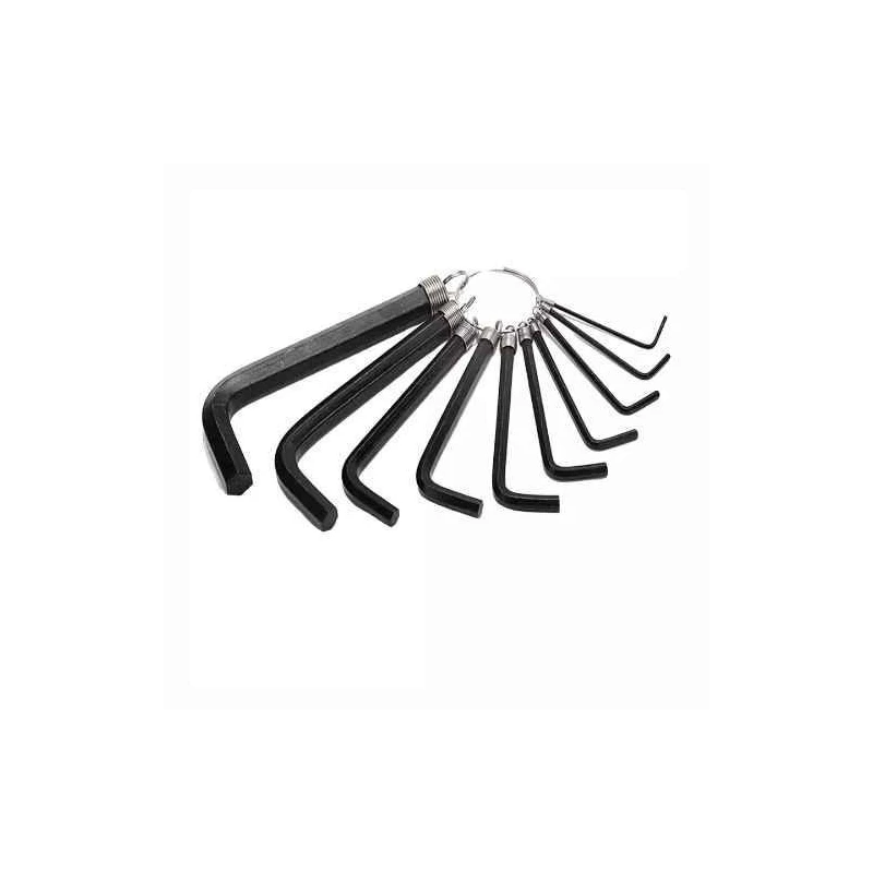 Hillgrove HGCM563M3 Steel Allen Key Set image-1