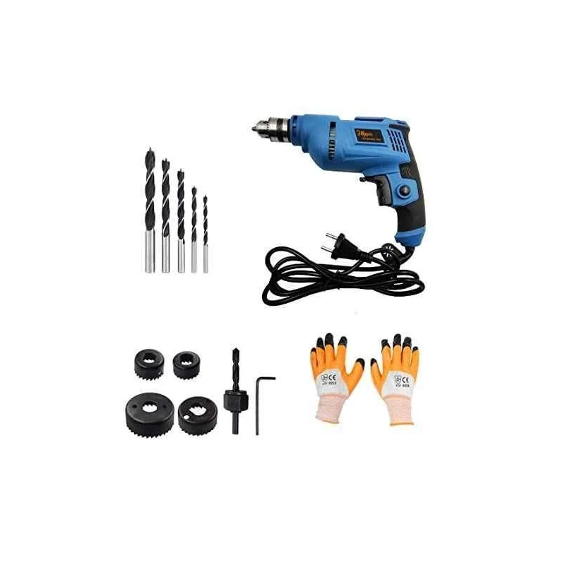Hillgrove HGCM149 500W 2800rpm 10mm Drill Machine Set image-1