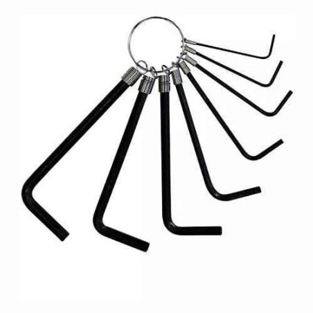 Hillgrove HGCM563M1 Steel Allen Key Set image-1